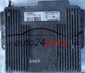 CALCULATEUR MOTEUR RENAULT ESPACE 2.0 SIEMENS S103750011C, S103750011 C, 103750011, HOM7700874129, 7700874129, 7700108598 