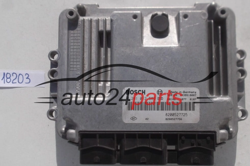 KOMPUTER STEROWNIK SILNIKA RENAULT MEGANE SCENIC 1.9 DCI BOSCH 0 281 012 589, 0281012589, 8200527725 8200527756 