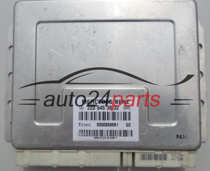 CALCULATEUR DE SUSPENSION MERCEDES W220 Temic 00008886B1, 220 545 38 32