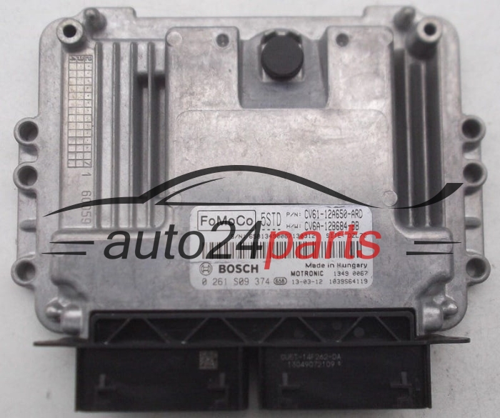 CALCULATEUR MOTEUR FORD FOCUS C MAX BOSCH 0 261 S09 374, FoMoCo CV61-12A650-ARD