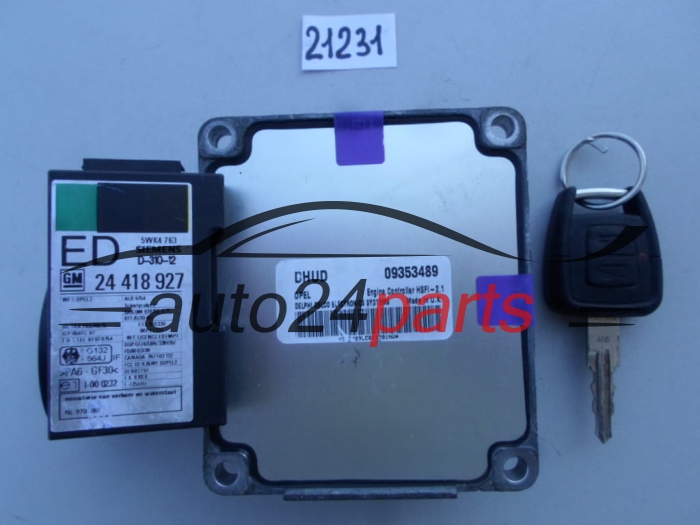 OPEL ASTRA CORSA VECTRA ZAFIRA DELPHI DELCO 09353489 DHUD, 09353489DHUD, HSFI