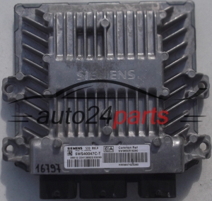 MOTORSTEUERGERÄT ECU STEUERGERAT CITROEN C5 2.0 HDI SIEMENS 5WS40047C-T, 5WS40047CT, SW9650518280, HW9647423380