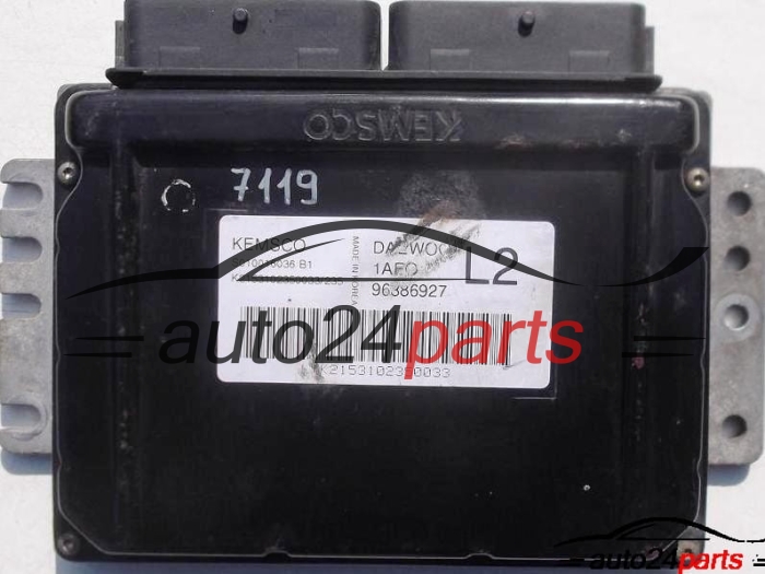calculateur moteur pour daewoo 