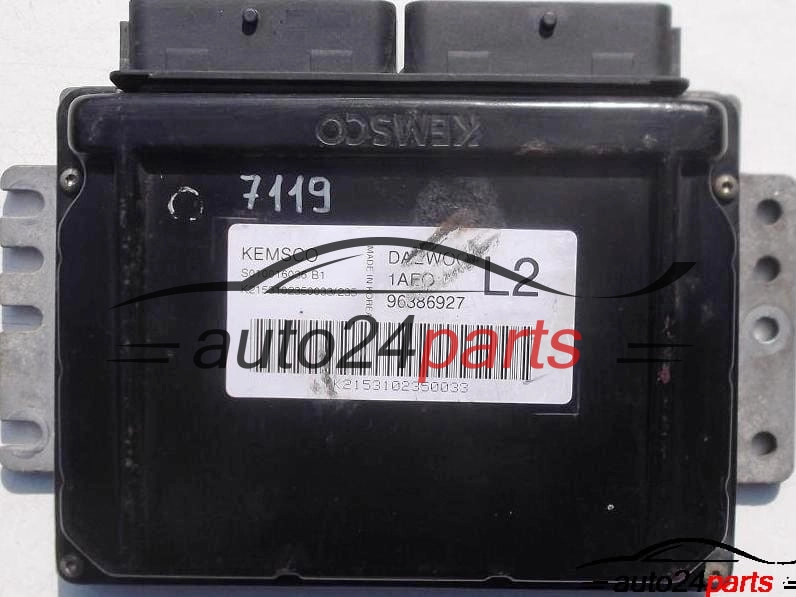 calculateur moteur pour daewoo 