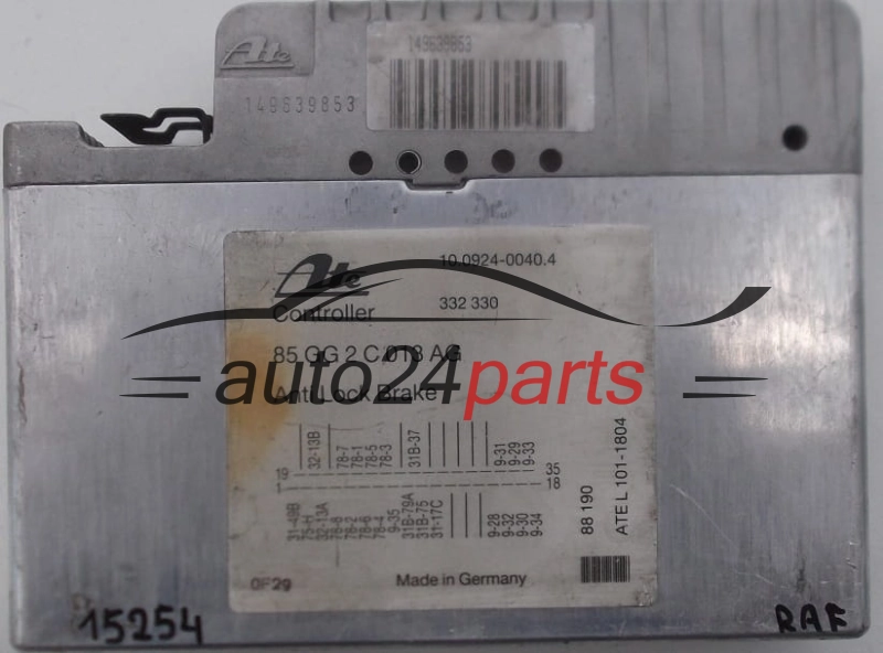 ABS STEROWNIK FORD SIERRA SCORPIO ATE 10.0924-0040.4