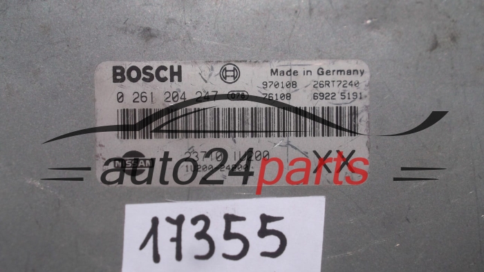 KOMPUTER STEROWNIK SILNIKA NISSAN MICRA 1.3 BOSCH 0261204247