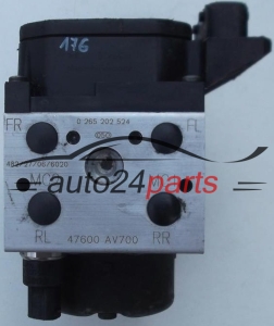 BOMBA HIDRAULICA Y CENTRALITA ABS NISSAN PRIMERA BOSCH 0 265 202 524, 47600 AV700,  0 130 108 098