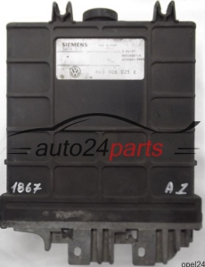 MOTORSTEUERGERÄT ECU STEUERGERÄT SEAT IBIZA CORDOBA VW POLO 1.6 AFT 6K0906025E, 6K0 906 025 E, SIEMENS 5WP4317, 5WP4 317