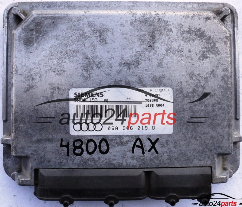 ECU CENTRALITA DE MOTOR AUDI A3 1.6 AEH 06A906019D, 06A 906 019 D, SIEMENS 5WP4193, 5WP4 193 02