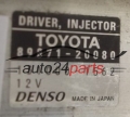 MOTORSTEUERGERÄT ECU STEUERGERÄT  TOYOTA AVENSIS RAV-4 2.2 D4D DENSO 131000-1562,  89871-20080