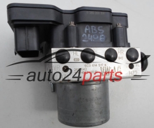 POMPE HYDRAULIQUE ET CALCULATEUR d'ABS VW VOLKSWAGEN SEAT 6C0 614 517 K, 6C0614517K, 0265255158, 0265956084