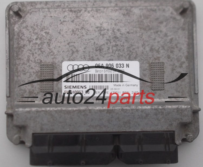 MOTORSTEUERGERÄT ECU STEUERGERÄT VW VOLKSWAGEN GOLF 1.6 APF SIEMENS 5WP40053 03,  06A 906 033 N