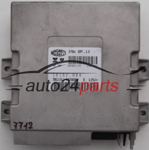 KOMPUTER STEROWNIK SILNIKA PEUGEOT 205, CITROEN ZX 1.8, IAW 8P.12, IAW8P12, 16162.004, 16162004, 9616146980 - 