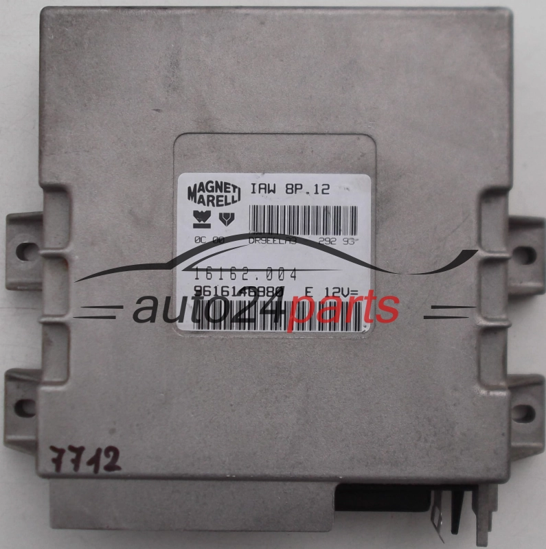 KOMPUTER STEROWNIK SILNIKA PEUGEOT 205, CITROEN ZX 1.8, IAW 8P.12, IAW8P12, 16162.004, 16162004, 9616146980