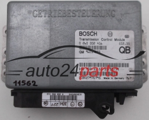 STEROWNIK SKRZYNI AUTOMATYCZNEJ OPEL OMEGA 2.0 BOSCH 0 260 002 416, 0260002416, GM 96017873 QB, 96017873QB - 11562, 14568, 15142 