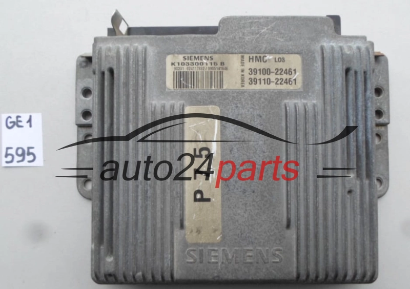 KOMPUTER STEROWNIK SILNIKA HYUNDAI ACCENT 1.5 K103300115 B, 39100-22461, 3910022461, 39110-22461, 3911022461