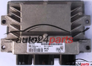 ECU CENTRALITA DE MOTOR FORD EMS2102 S180047035C, S180047035 C, BV2112A650FC, BV21-12A650-FC 9VJC 