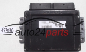 CALCULATEUR MOTEUR VOLVO S40 V40 2.0T SIEMENS S110921022 A, S110921022A, 8251575, 191 