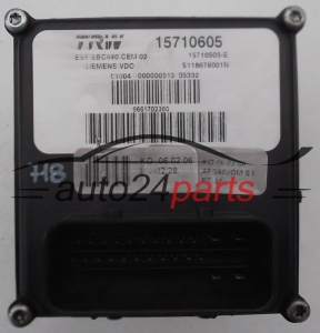 ABS POMPA I STEROWNIK PEUGEOT 407 SIEMENS VDO S118676001N, TRW 15710605, 15710505E, 9661702380