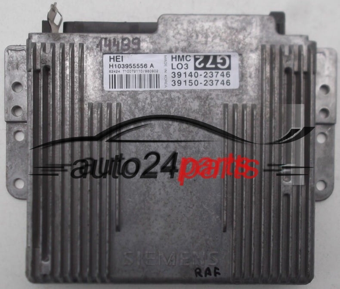 KOMPUTER STEROWNIK SILNIKA HYUNDAI H103955556 A, H103955556A, 39140-23746, 3914023746, 39150-23746, 3915023746