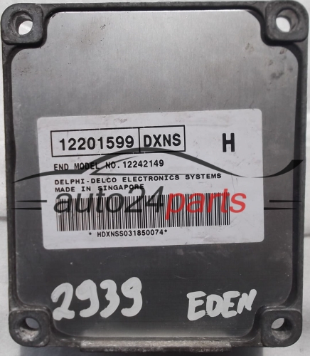 ECU CENTRALITA DE MOTOR DEAWOO 12201599 DXNS, 12242149 H