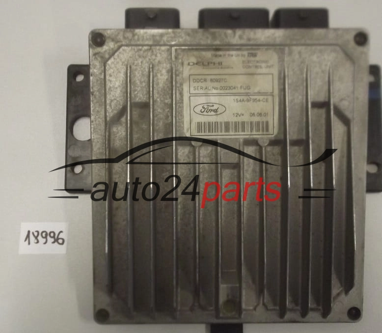 KOMPUTER STEROWNIK SILNIKA FORD FOCUS 1.8 TDCI 1S4A-9F954-CE, 1S4A9F954CE, DDCR 80927C