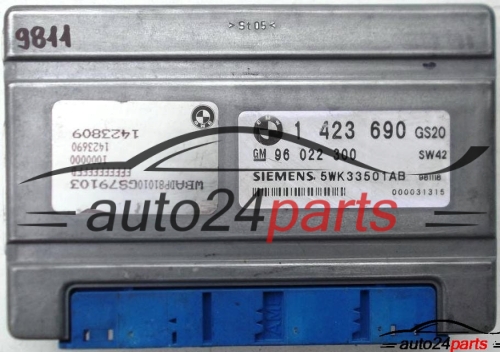 BOITE DE VITESSES AUTOMATIQUE BMW E36 E46 328I, SIEMENS 5WK33501AB, 96 022 300, 96022300, 1 423 690, 1423690 