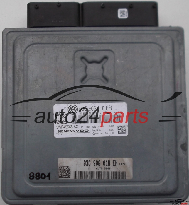 calculateur moteur pour vw volkswagen touran  2.0 tdi