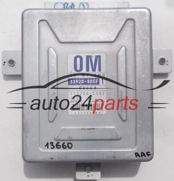 KOMPUTER STEROWNIK SILNIKA SUZUKI IGNIS DENSO 1122003202, 3392080GF