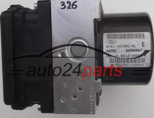 ABS PUMPE BLOCK HYDRAULIKPUMPE STEUERGERAT  FORD FOCUS FoMoCo BV61-2C405-AC, ATE 10.0212-0503.4