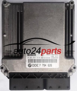 MOTORSTEUERGERÄT ECU STEUERGERÄT BMW X3 E83 X5 E53 3.0 DIESEL BOSCH 0281011414, 0 281 011 414, DDE 7794626, DDE7794626, 7 794 626, 1039S04407