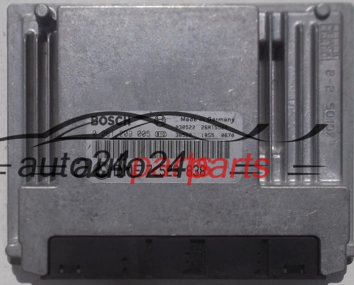 MOTORSTEUERGERÄT ECU STEUERGERAT BMW E46 318 2.0 BOSCH 0 261 209 005, 0261209005, DME 7 523 838, DME7523838, 7523838
