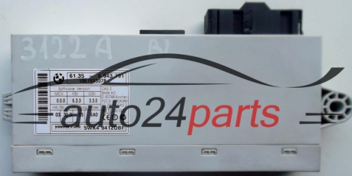 CAS STEUERGERAT 2 BMW 61356943791, 61.35-6 9 943 791, 61.35 - 6 943 791, SIEMENS VDO 5WK4 9412OBF, 5WK49412OBF