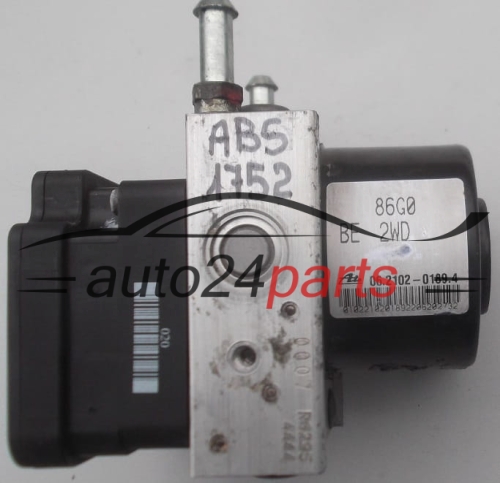 POMPE HYDRAULIQUE ET CALCULATEUR d'ABS SUZUKI IGNIS 86G0 BE 2WD,  ATE 06.2102-0189.4, 06.2109-0201.3
