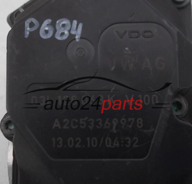  PRZEPUSTNICA POWIETRZA VW AUDI SEAT 2.0 TDI 03L 128 063 K