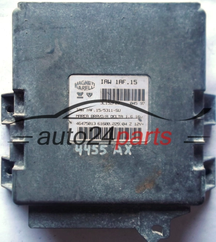 MOTORSTEUERGERÄT ECU STEUERGERAT FIAT BRAVO BRAVA MAREA LANCIA DELTA 1.6 IAW1AF15, IAW1AF.15, IAW 1AF.15/5311-SU 46475013 6160022904, 61600.229.04