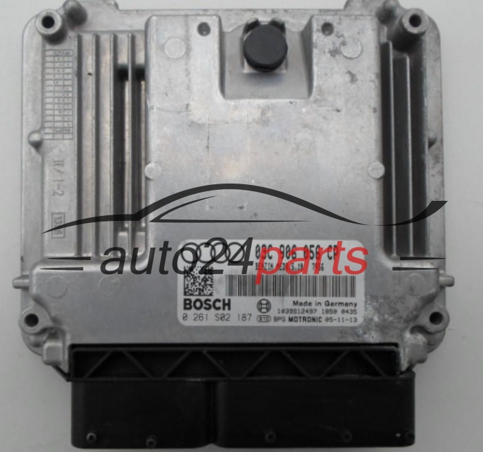 ECU CENTRALITA DE MOTOR  AUDI 1.6 BOSCH 0 261 S02 187,  03C 906 056 CP