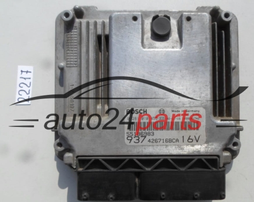 MOTORSTEUERGERÄT ECU STEUERGERÄT  ALFA ROMEO 147 1.9 JTD BOSCH 0 281 010 455, 0281010455, 55186983