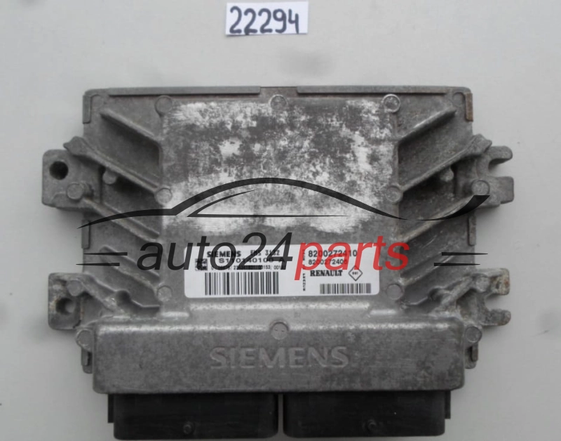 KOMPUTER STEROWNIK SILNIKA RENAULT MEGANE SCENIC 1.6 SIEMENS S110140100A, S110140100 A 8200272410 8200272406 