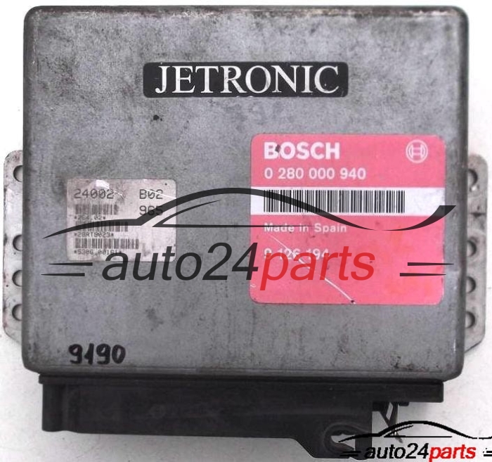 SAAB 9000 2.0 16V TURBO, BOSCH 0 280 000 940, 0280000940, 9 126 194, 9126194