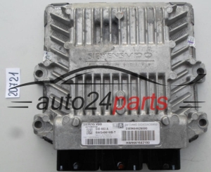 KOMPUTER STEROWNIK SILNIKA CITROEN PEUGEOT 2.0 HDI SIEMENS VDO 5WS40610B-T, 5WS40610BT, SW9664626580, HW9661642180