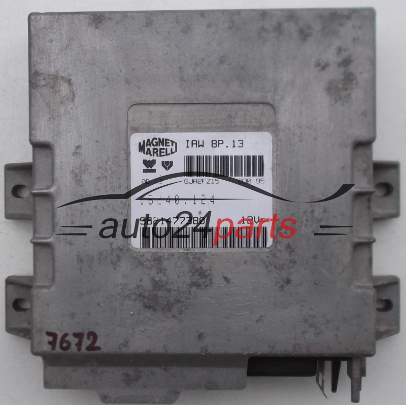 KOMPUTER STEROWNIK SILNIKA CITROEN PEUGEOT MAGNETI MARELLI IAW 8P.13,  16240.124, 9621477380