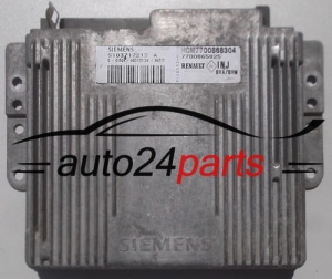 MOTORSTEUERGERÄT ECU STEUERGERAT RENAULT MEGANE SCENIC 2.0 S103717213 A, S103717213A, HOM7700868304
