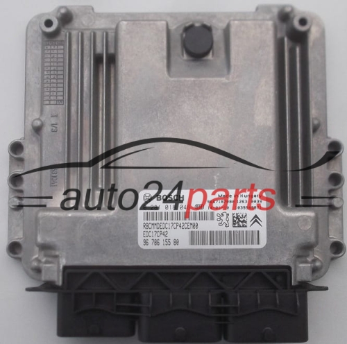 MOTORSTEUERGERÄT ECU STEUERGERÄT  PEUGEOT 508 2.2 HDI BOSCH 0 281 018 046,  96 786 155 80