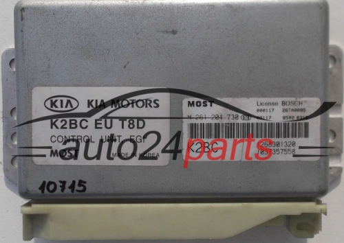 KOMPUTER STEROWNIK SILNIKA KIA SHUMA 1.8 BOSCH M 261 204 730