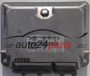 KOMPUTER STEROWNIK SILNIKA VW VOLKSWAGEN GOLF BORA 2.0 AQL 06A906018CS, 06A 906 018 CS, BOSCH 0261206088, 0 261 206 088 