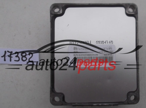 MOTORSTEUERGERÄT ECU STEUERGERAT OPEL ASTRA G CORSA C COMBO MERIVA 1.7 ISUZU 8972406221