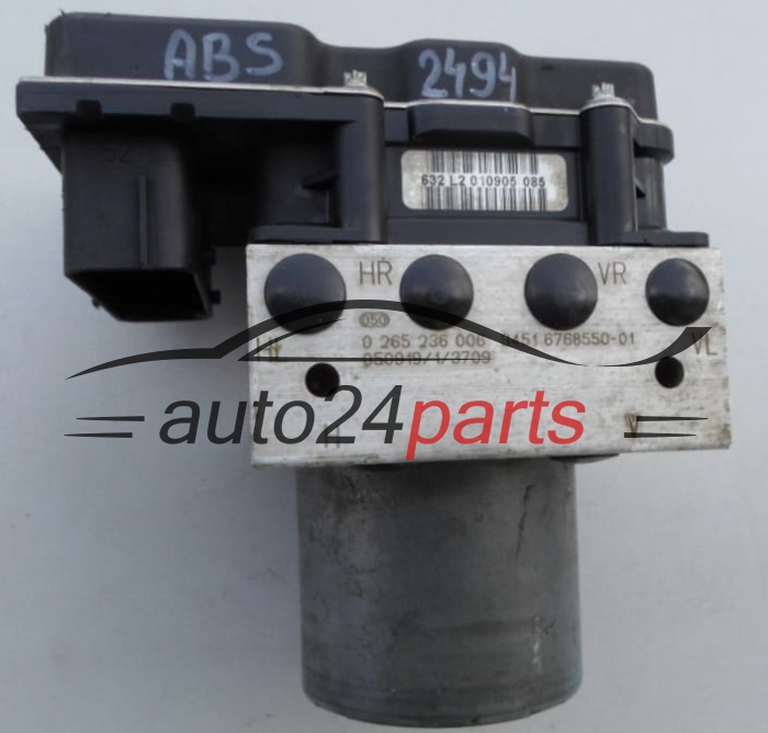 BMW E60 BOSCH 0 265 236 006, 0265236006, 3451 6768550-01, 3451676855001, 0 265 950 409, 0265950409