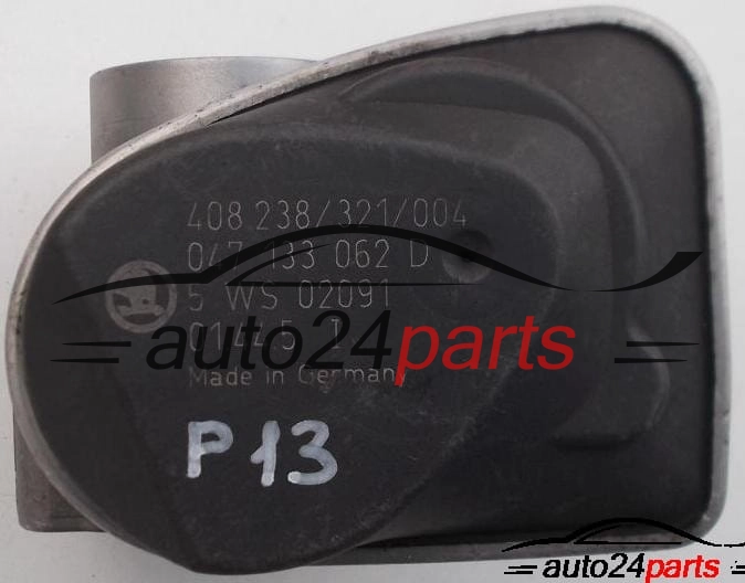 PRZEPUSTNICA POWIETRZA SKODA VDO 408.238/321/004, 408238321004, 047 133 062 D, 047133062D 