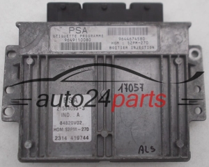 KOMPUTER STEROWNIK SILNIKA CITROEN XSARA PICASSO 1.8 SAGEM 21584095-3, 215840953, 9649110080, 9644674580 -  17057